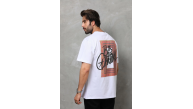 Erkek Baskılı T-Shirt Kısa Kol Bisiklet Yaka Regular Fit Rahat Kalıp Tişört - Beyaz Erkek Baskılı T-Shirt Kısa Kol Bisiklet Yaka Regular Fit Rahat Kalıp Tişört - Beyaz