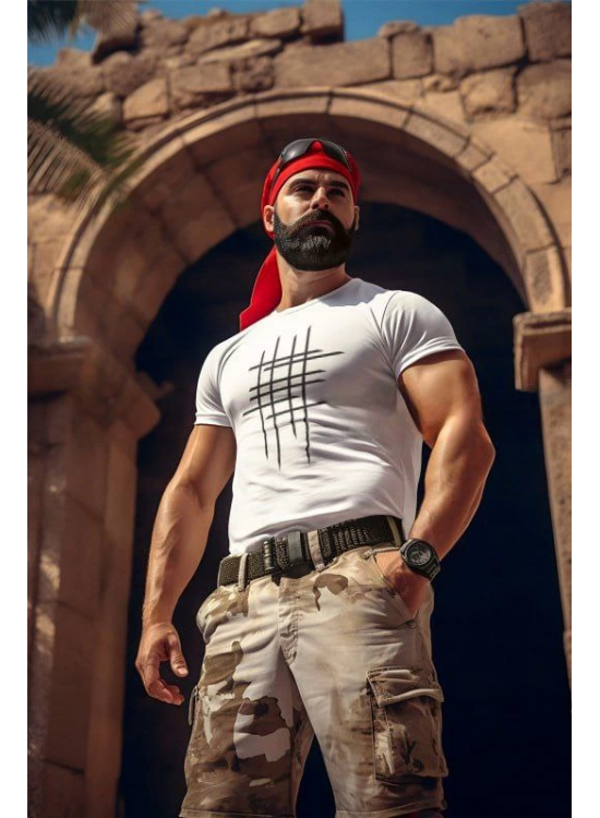 Erkek Kısa Kol Yazlık Tişört Bisiklet Yaka Baskılı Oversize T-Shirt - Beyaz Erkek Kısa Kol Yazlık Tişört Bisiklet Yaka Baskılı Oversize T-Shirt - Beyaz