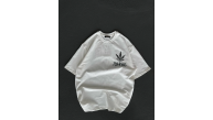 Kadın Baskılı T-Shirt Kısa Kol Bisiklet Yaka Oversize Rahat Kalıp Günlük Tişört - Beyaz Kadın Baskılı T-Shirt Kısa Kol Bisiklet Yaka Oversize Rahat Kalıp Günlük Tişört - Beyaz