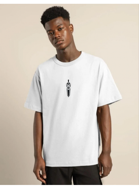 Erkek Baskılı T-Shirt Kısa Kol Bisiklet Yaka Regular Fit Rahat Kalıp Günlük Tişört - Beyaz Erkek Baskılı T-Shirt Kısa Kol Bisiklet Yaka Regular Fit Rahat Kalıp Günlük Tişört - Beyaz