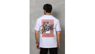 Erkek Baskılı T-Shirt Kısa Kol Bisiklet Yaka Regular Fit Rahat Kalıp Tişört - Beyaz Erkek Baskılı T-Shirt Kısa Kol Bisiklet Yaka Regular Fit Rahat Kalıp Tişört - Beyaz