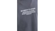 Erkek Tişort Bisiklet Yaka Baskılı Oversize T-Shirt - Gri Erkek Tişort Bisiklet Yaka Baskılı Oversize T-Shirt - Gri