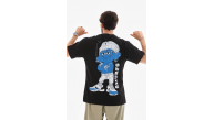 Erkek Kısa Kol Yazlık Tişört Bisiklet Yaka Baskılı Oversize T-Shirt - Siyah Erkek Kısa Kol Yazlık Tişört Bisiklet Yaka Baskılı Oversize T-Shirt - Siyah