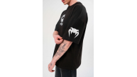 Erkek Kısa Kol Tişört Göğüs ve Kol Bisiklet Yaka Baskılı T-Shirt - Siyah Erkek Kısa Kol Tişört Göğüs ve Kol Bisiklet Yaka Baskılı T-Shirt - Siyah