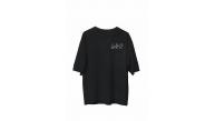 Erkek Baskılı T-Shirt Kısa Kol Bisiklet Yaka Regular Fit Rahat Kalıp Günlük Tişört - Siyah