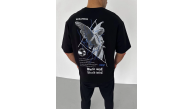 Erkek Baskılı T-Shirt Kısa Kol Bisiklet Yaka Regular Fit Rahat Kalıp Günlük Tişört - Siyah Erkek Baskılı T-Shirt Kısa Kol Bisiklet Yaka Regular Fit Rahat Kalıp Günlük Tişört - Siyah