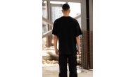 Erkek Kısa Kol Tişört Bisiklet Yaka LOS ANGELES Baskılı T-Shirt - Siyah Erkek Kısa Kol Tişört Bisiklet Yaka LOS ANGELES Baskılı T-Shirt - Siyah