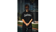 Erkek Tişort Bisiklet Yaka Baskılı Kısa kol T-Shirt - Siyah Erkek Tişort Bisiklet Yaka Baskılı Kısa kol T-Shirt - Siyah