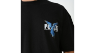 Erkek Baskılı T-Shirt Kısa Kol Bisiklet Yaka Regular Fit Rahat Kalıp Günlük Tişört - Siyah Erkek Baskılı T-Shirt Kısa Kol Bisiklet Yaka Regular Fit Rahat Kalıp Günlük Tişört - Siyah