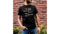 Erkek Kısa Kol Yazlık Tişört Bisiklet Yaka Baskılı Oversize T-Shirt - Siyah Erkek Kısa Kol Yazlık Tişört Bisiklet Yaka Baskılı Oversize T-Shirt - Siyah