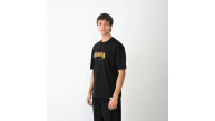 Erkek Baskılı T-Shirt Kısa Kol Bisiklet Yaka Regular Fit Rahat Kalıp Günlük Tişört - Siyah Erkek Baskılı T-Shirt Kısa Kol Bisiklet Yaka Regular Fit Rahat Kalıp Günlük Tişört - Siyah