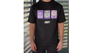 ERKEK Bisiklet Yaka Baskılı Oversize Kısa kol T-Shirt - Siyah ERKEK Bisiklet Yaka Baskılı Oversize Kısa kol T-Shirt - Siyah