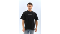 Erkek Kısa Kol Yazlık Tişört Bisiklet Yaka KELEBEK Baskılı T-Shirt - Siyah Erkek Kısa Kol Yazlık Tişört Bisiklet Yaka KELEBEK Baskılı T-Shirt - Siyah