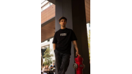 Erkek Kısa Kol Yazlık Tişört Bisiklet Yaka Baskılı Oversize T-Shirt - Siyah Erkek Kısa Kol Yazlık Tişört Bisiklet Yaka Baskılı Oversize T-Shirt - Siyah
