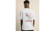 Erkek Baskılı T-Shirt Kısa Kol Bisiklet Yaka Regular Fit Rahat Kalıp Günlük Tişört - Beyaz Erkek Baskılı T-Shirt Kısa Kol Bisiklet Yaka Regular Fit Rahat Kalıp Günlük Tişört - Beyaz