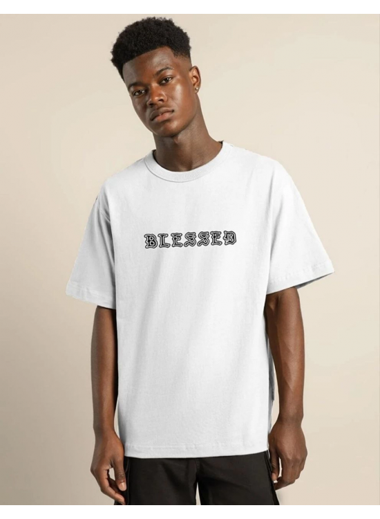 Erkek Baskılı T-Shirt Kısa Kol Bisiklet Yaka Regular Fit Rahat Kalıp Günlük Tişört - Beyaz Erkek Baskılı T-Shirt Kısa Kol Bisiklet Yaka Regular Fit Rahat Kalıp Günlük Tişört - Beyaz