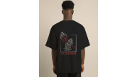 Erkek Baskılı T-Shirt Kısa Kol Bisiklet Yaka Regular Fit Rahat Kalıp Günlük Tişört - Siyah Erkek Baskılı T-Shirt Kısa Kol Bisiklet Yaka Regular Fit Rahat Kalıp Günlük Tişört - Siyah