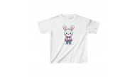 Unisex Çocuk Baskılı T-Shirt - Beyaz Unisex Çocuk Baskılı T-Shirt - Beyaz