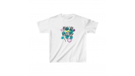 Unisex Çocuk Baskılı T-Shirt - Beyaz Unisex Çocuk Baskılı T-Shirt - Beyaz