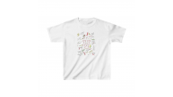 Unisex Çocuk Baskılı T-Shirt - Beyaz Unisex Çocuk Baskılı T-Shirt - Beyaz
