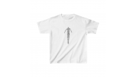 Unisex Çocuk Baskılı T-Shirt - Beyaz Unisex Çocuk Baskılı T-Shirt - Beyaz