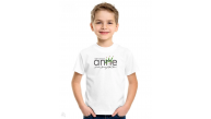 Unisex Çocuk Baskılı T-Shirt - Beyaz