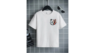 Unisex Çocuk Baskılı T-Shirt - Beyaz Unisex Çocuk Baskılı T-Shirt - Beyaz