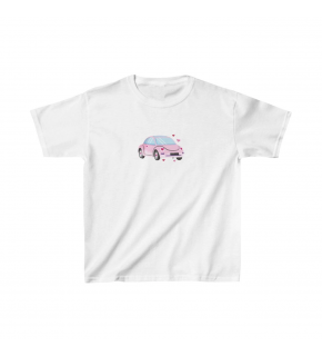 Unisex Çocuk Baskılı T-Shirt - Beyaz