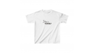 Unisex Çocuk Baskılı T-Shirt - Beyaz