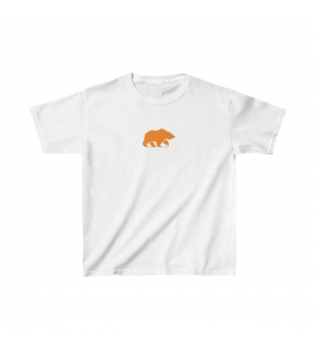 Unisex Çocuk Baskılı T-Shirt - Beyaz