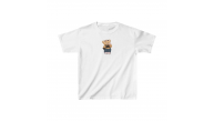 Unisex Çocuk Baskılı T-Shirt - Beyaz Unisex Çocuk Baskılı T-Shirt - Beyaz