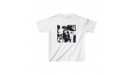 Unisex Çocuk Baskılı T-Shirt - Beyaz Unisex Çocuk Baskılı T-Shirt - Beyaz