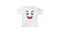 Unisex Çocuk Baskılı T-Shirt - Beyaz