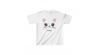 Unisex Çocuk Baskılı T-Shirt - Beyaz Unisex Çocuk Baskılı T-Shirt - Beyaz