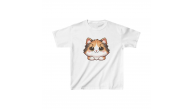 Unisex Çocuk Baskılı T-Shirt - Beyaz Unisex Çocuk Baskılı T-Shirt - Beyaz