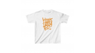 Unisex Çocuk Baskılı T-Shirt - Beyaz Unisex Çocuk Baskılı T-Shirt - Beyaz