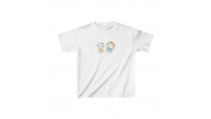 Unisex Çocuk Baskılı T-Shirt - Beyaz