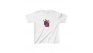 Unisex Çocuk Baskılı T-Shirt - Beyaz Unisex Çocuk Baskılı T-Shirt - Beyaz