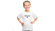 Unisex Çocuk Baskılı T-Shirt - Beyaz