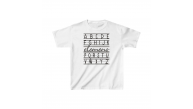 Unisex Çocuk Baskılı T-Shirt - Beyaz Unisex Çocuk Baskılı T-Shirt - Beyaz