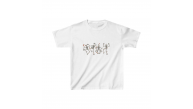Unisex Çocuk Baskılı T-Shirt - Beyaz Unisex Çocuk Baskılı T-Shirt - Beyaz