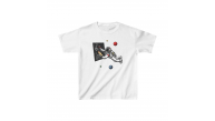 Unisex Çocuk Baskılı T-Shirt - Beyaz Unisex Çocuk Baskılı T-Shirt - Beyaz