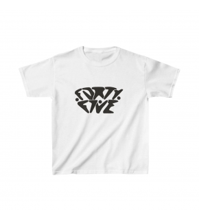 Unisex Çocuk Baskılı T-Shirt - Beyaz