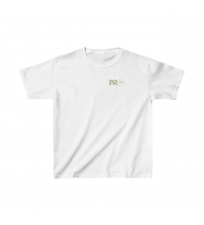 Unisex Çocuk Baskılı T-Shirt - Beyaz