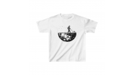 Unisex Çocuk Baskılı T-Shirt - Beyaz Unisex Çocuk Baskılı T-Shirt - Beyaz