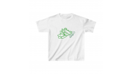 Unisex Çocuk Baskılı T-Shirt - Beyaz