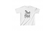 Unisex Çocuk Baskılı T-Shirt - Beyaz