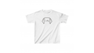 Unisex Çocuk Baskılı T-Shirt - Beyaz Unisex Çocuk Baskılı T-Shirt - Beyaz