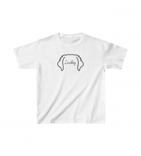 Unisex Çocuk Baskılı T-Shirt - Beyaz