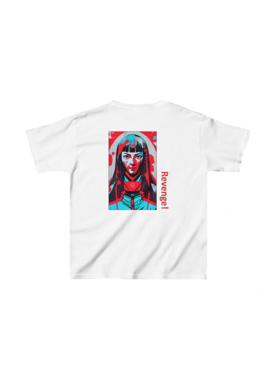 Unisex Çocuk Baskılı T-Shirt - Beyaz Unisex Çocuk Baskılı T-Shirt - Beyaz
